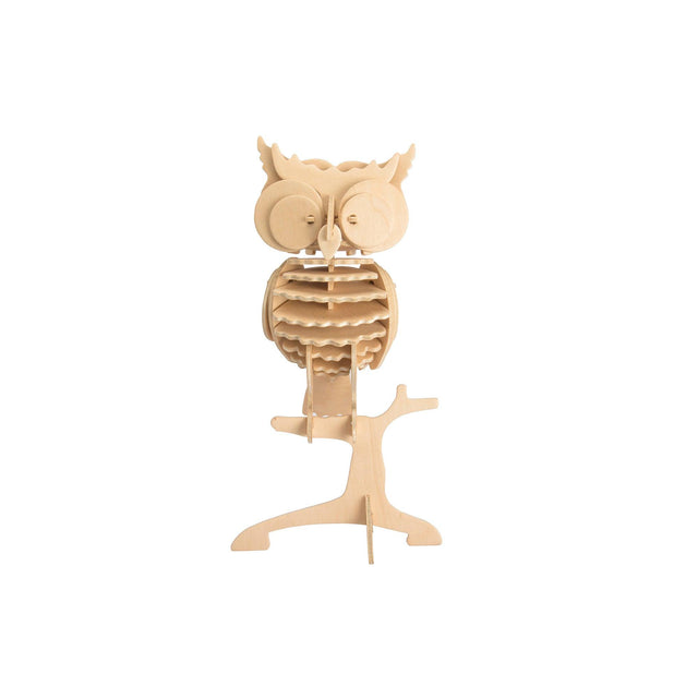 3D Classic Wooden Puzzle | Owl - Hands Craft US, Inc.